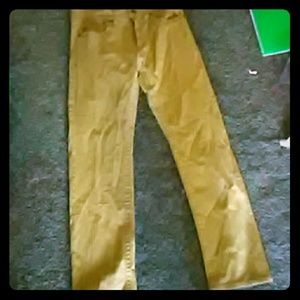 Faded Glory straight fit khaki denim jeans